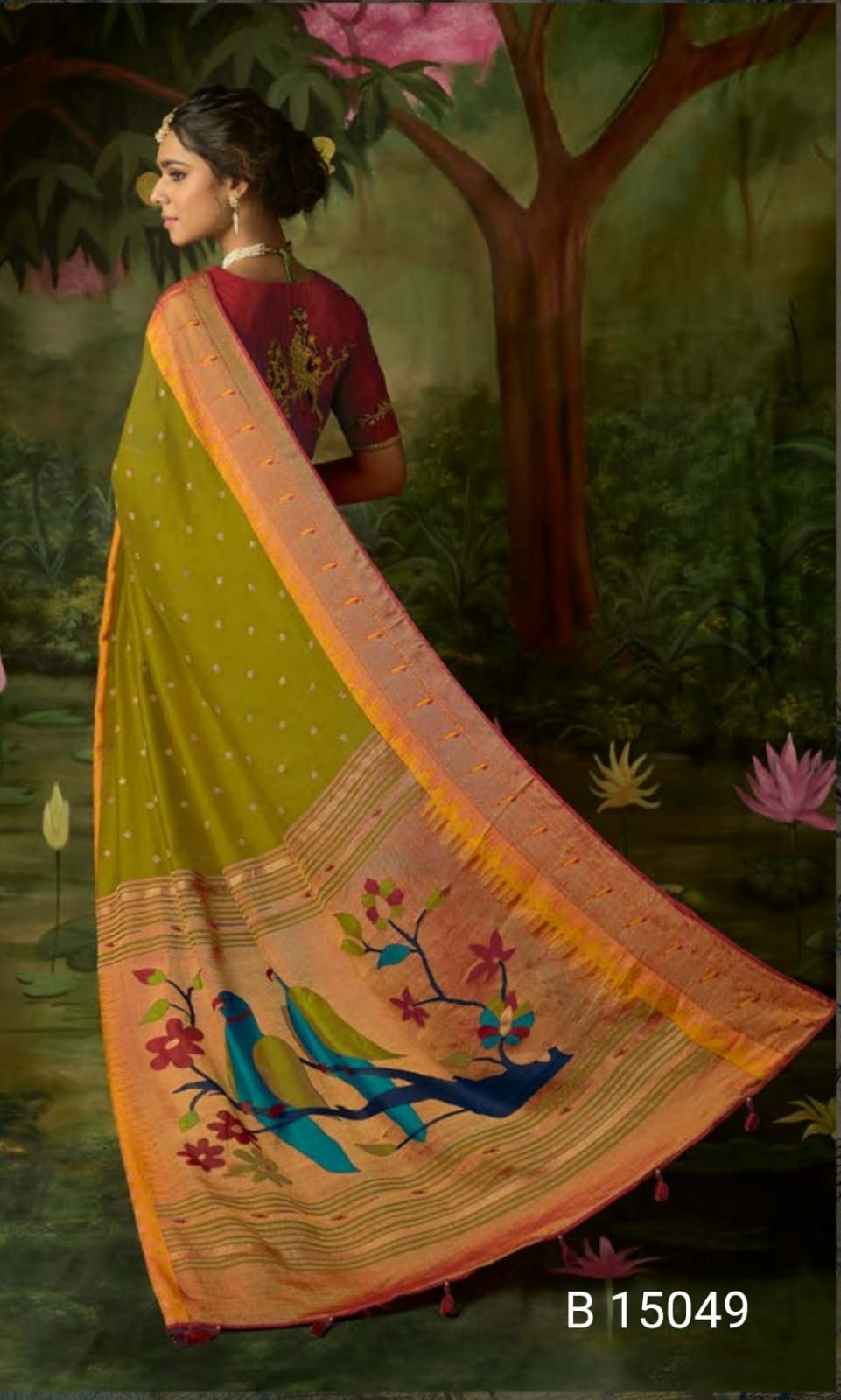 Kimaro Meera Paithani Hits New Exclusive Wear Soft Brasso Silk Saree Collection 